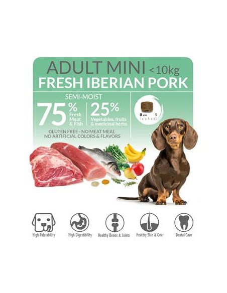 Arquivet Fresh Mini Maiale kg 1. Crocchette per cani.