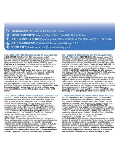 Arquivet Fresh Mini Ocean Fish kg 2,5. Crocchette per cani .