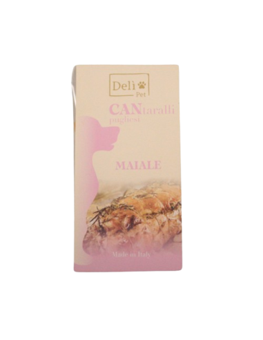Cantaralli Pugliesi Maiale gr 150. Snack per cani