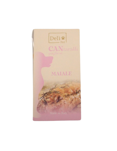 Cantaralli Pugliesi Maiale gr 150. Snack per cani