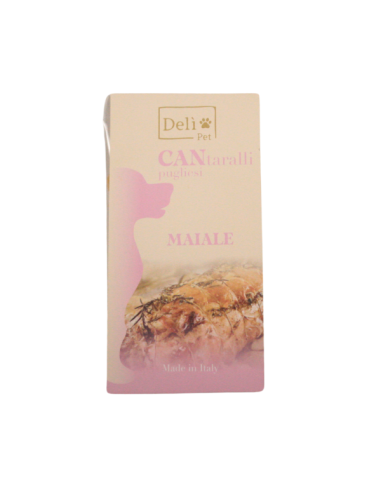 Cantaralli Pugliesi Maiale gr 150. Snack per cani