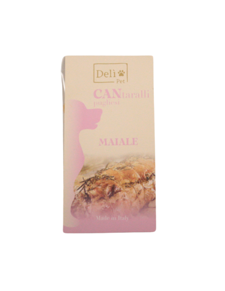 Cantaralli Pugliesi Maiale gr 150. Snack per cani