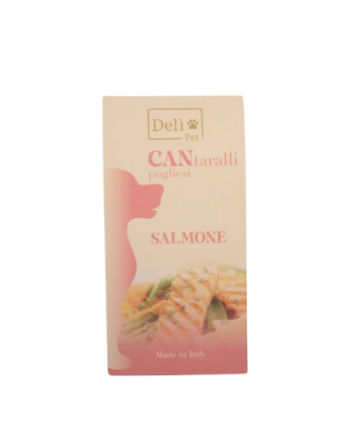 Cantaralli Pugliesi Salmone gr 150. Snack Per Cani .