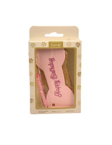 Osso Rosa gr 90. Snack per Cani