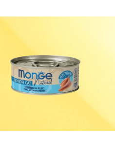 Monge Jelly Senior Tonno e Acciughine  gr 80. Cibo Umido per gatti.. 2