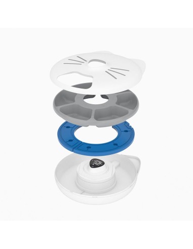 Catit Pixi Feeder 6 pasti Ice pack 2 pezzi. Accessori per mangiatorie