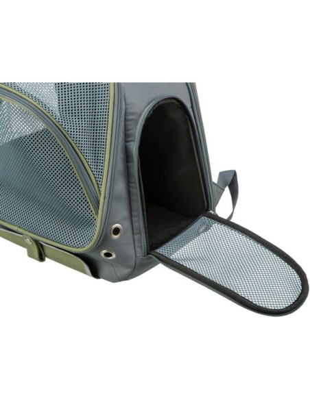 Lyla Zaino 34x22x42 grigio blu. Trasporto per Cani