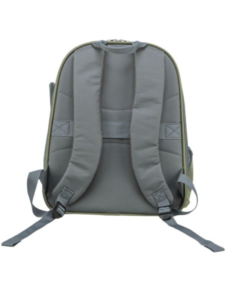 Lyla Zaino 34x22x42 grigio blu. Trasporto per Cani