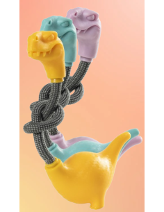 Gimdog Gioco Dinosauri Vari Colori. Giochi per cani