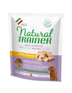Trainer Dog Natural Small and Toy Maturity Pollo gr 800. Crocchette Per Cani.