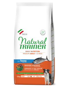Trainer Dog Natural Trainer Medium Tonno e Riso Kg 12 Cibo Secco Per Cani 2
