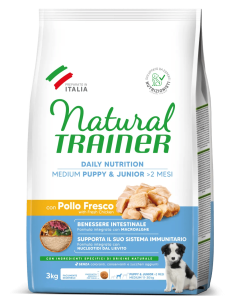 Trainer Dog Natural Medium Puppy e Junior kg 3 . Puppy 2