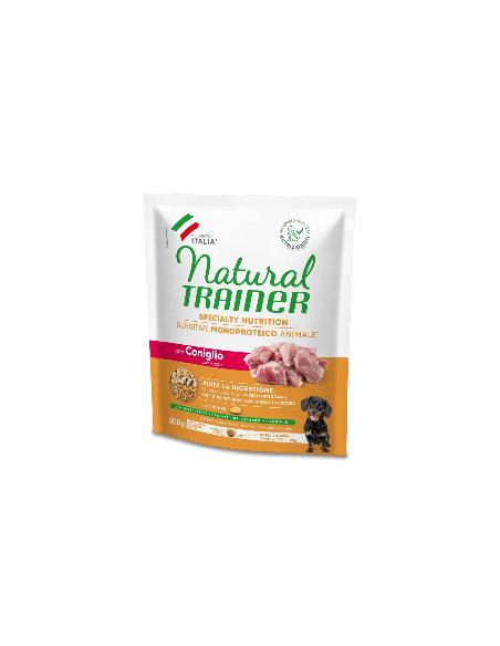 Trainer Dog Sensitive Plus Mini Coniglio gr 800. Mangime Per Cani