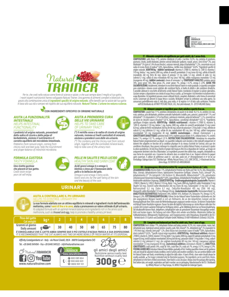 Trainer Natural Gatto Urinary Gr 300. Cibo Secco Per Gatti