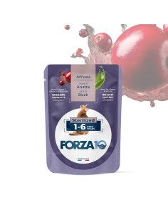 FORZA 10 Botanicat Sterilized Soft Patè Anatra gr.80.Cibo Umido Per Gatti