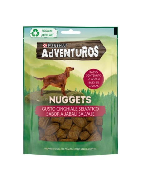 Purina Adventuros Nuggets Cinghiale gr.90. Snack per cani .
