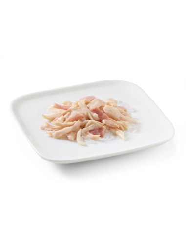 Schesir Dog Pollo Con Prosciutto gr 150. Cibo Umido per cani .