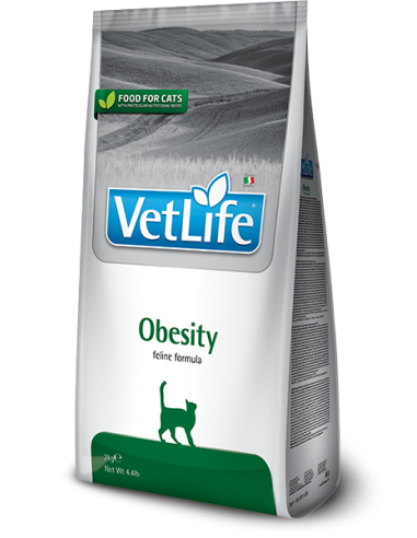 Vet Life Cat Obesity Gr.400 Alimento Dietetico Completo