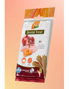N&D Treats Dog Pumpkin Dental Treats Pollo Melograno Medium /Maxi gr 110. Snack per Cani