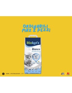 Biokat's Bianco kg 10. Lettiera Agglomerante Per Gatti . 2