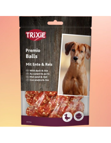 Premio Rice Duck Balls gr 80. Snack per cani .