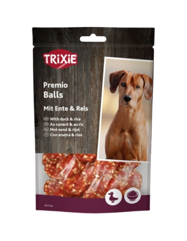 Premio Rice Duck Balls gr 80. Snack per cani .