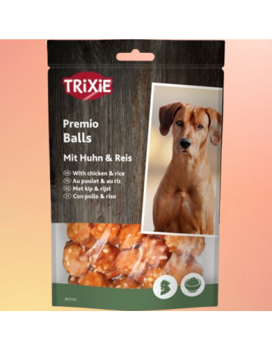 Premio Rice Chicken Balls gr 80. Snack per Cani