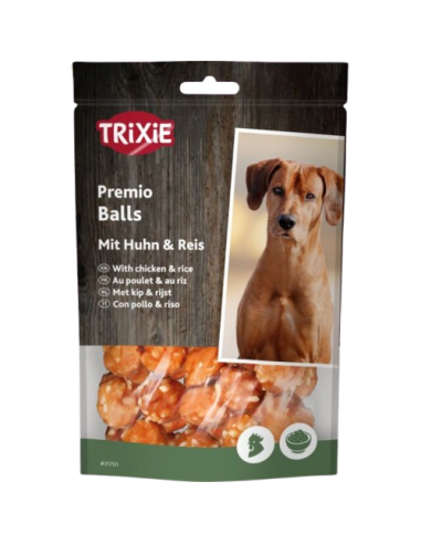 Premio Rice Chicken Balls gr 80. Snack per Cani