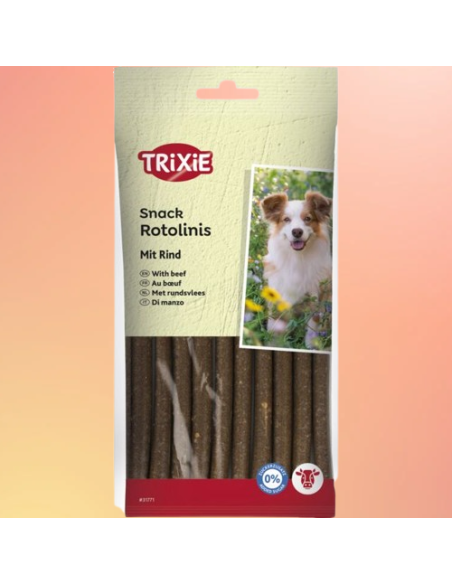 Rotolinis Al Manzo 12 pezzi 12O gr. Snack per cani