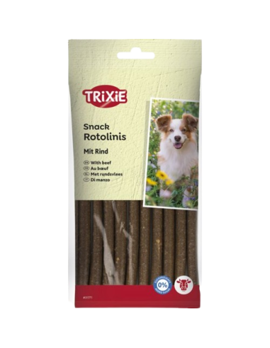 Rotolinis Al Manzo 12 pezzi 12O gr. Snack per cani