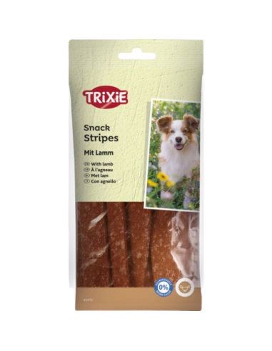 Stripes Agnello gr 100. Snack per cani