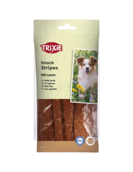 Stripes Agnello gr 100. Snack per cani