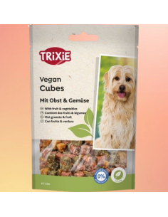 Vegan Cubetti Con Frutta e Verdura gr 100. Snack per Cani.