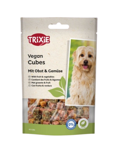 Vegan Cubetti Con Frutta e Verdura gr 100. Snack per Cani.