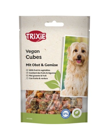 Vegan Cubetti Con Frutta e Verdura gr 100. Snack per Cani.