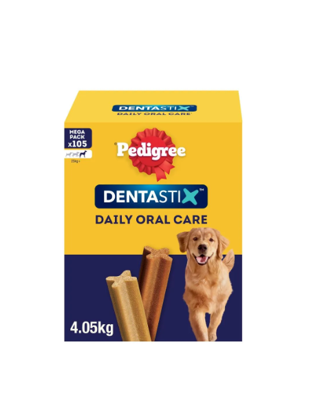 Pedigree Dentastix Maxi Megapack x 105 pex. Snack per Cani