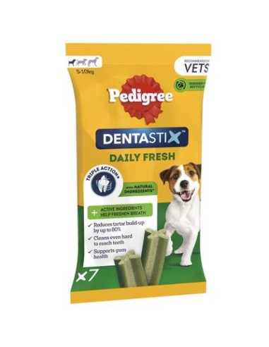 Pedigree Dentastix Fresh Small gr 110. Snack per cani.