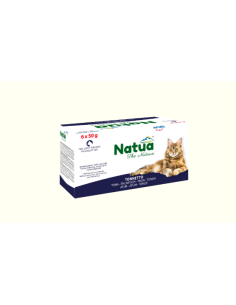 Natua Multipack Tonnetto 6x50gr.in Jelly.Cibo Umido Per Gatti .