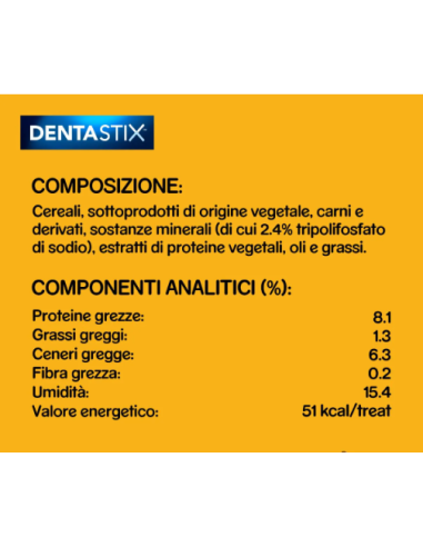 Pedigree Dentastix Multipack Small 70 pezzi. Snack per cani