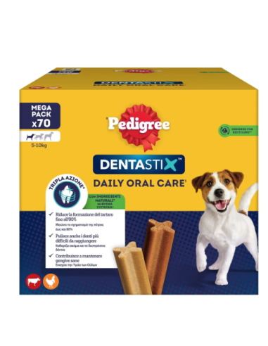 Pedigree Dentastix Multipack Small 70 pezzi. Snack per cani
