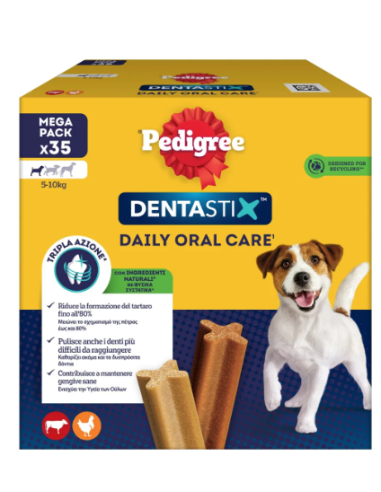 Pedigree Dentastix Multipack Small 35 pezzi. Snack per Cani.