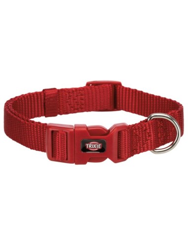 Collare Premium Misura Small 25-40 mm Rosso. Collari e Guinzagli per cani