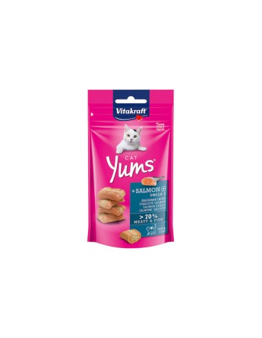 Vitakraft Cat snack Yums Salmone gr.40.Snack per gatti