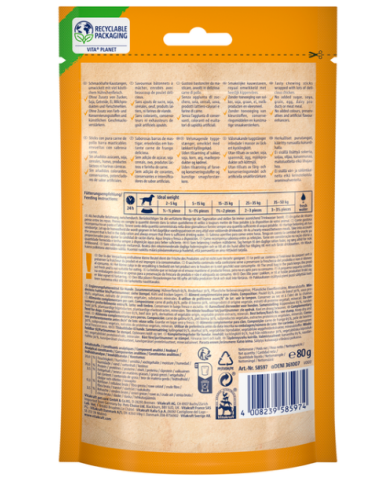 Vitakraft Snack Cane Bonas Bastoncini Con Pollo gr.80.Snack per cani