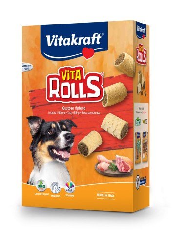 Vitakraft biscotti Vita Rolls gr.400.Snack per cani .
