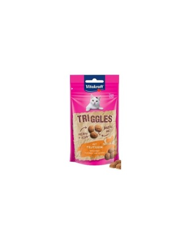 Vitakraft cat snack triggles tacchino gr.40.Snack per gatti