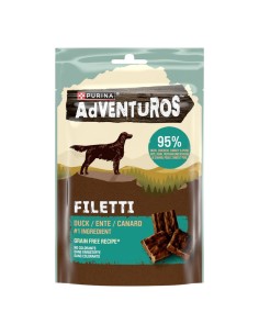 Purina Adventuros Filetti Anatra Gr.70. Snack per cani .