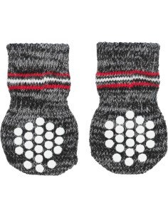 Calze Antiscivolo Misura Large Grigio . Abbigliamento