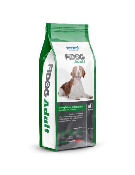 Fidog Adult kg 20. Crocchette per cani.