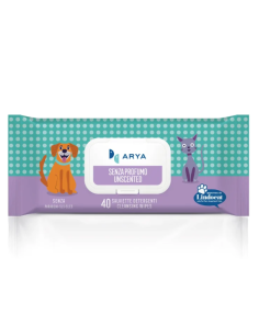 Salviette Senza Profumazione 40 pezzi. Igienici per cani e gatti 2